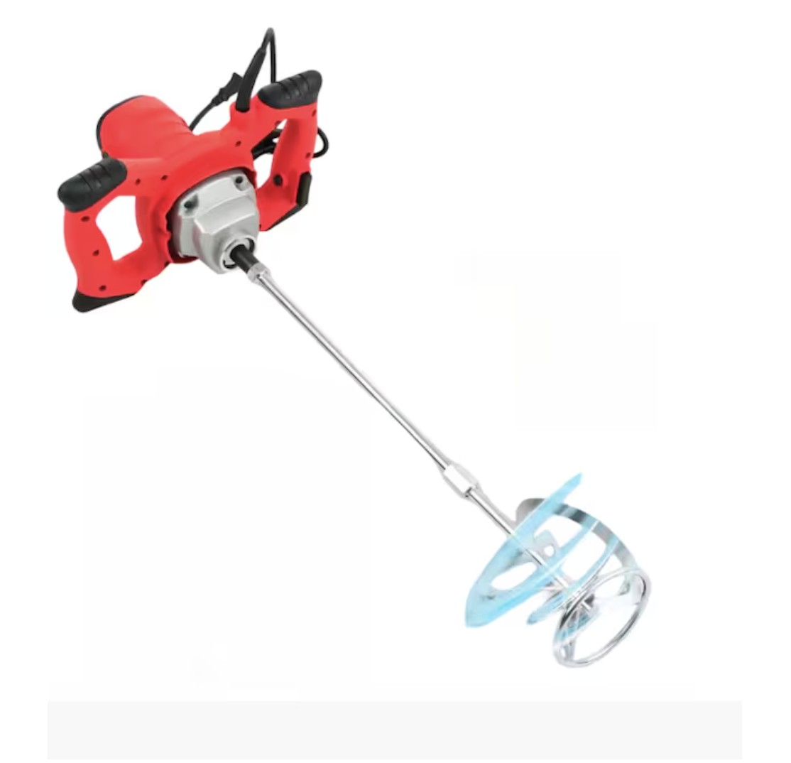 Mezcladora El&eacute;ctrica Para Pintura Modelo Rojo image number null