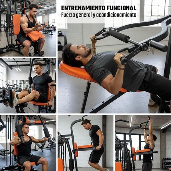 Gimnasio Multiestacion Banco Multifuncional Domina Scot Gym Centurfit image number null