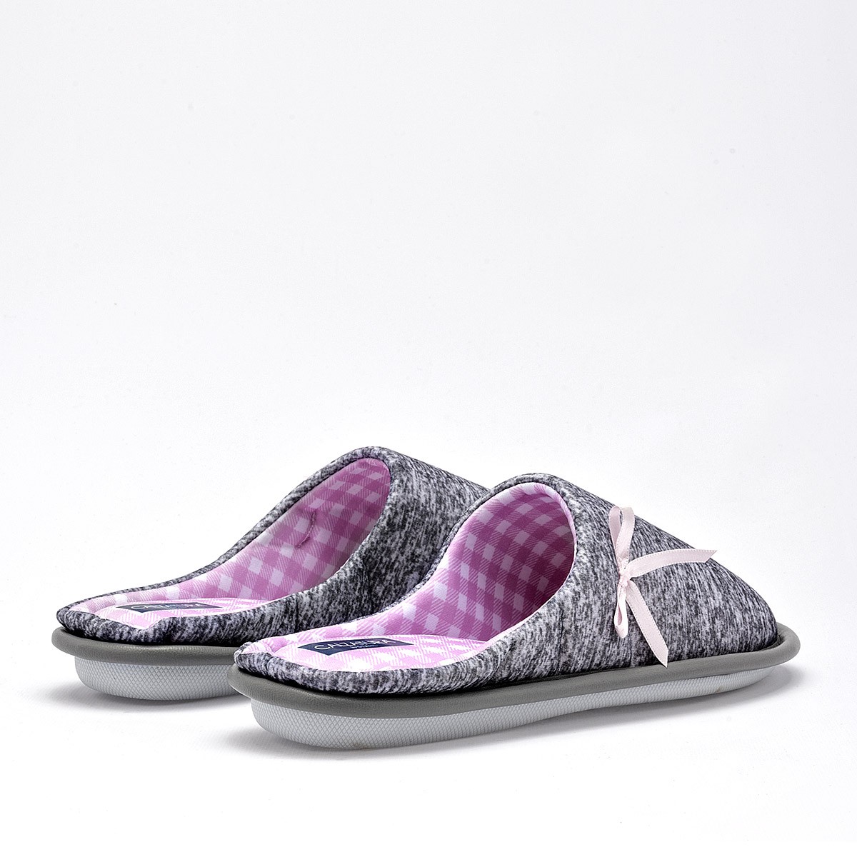 PANTUFLA Calzatura GRIS 10051 MUJER image number null