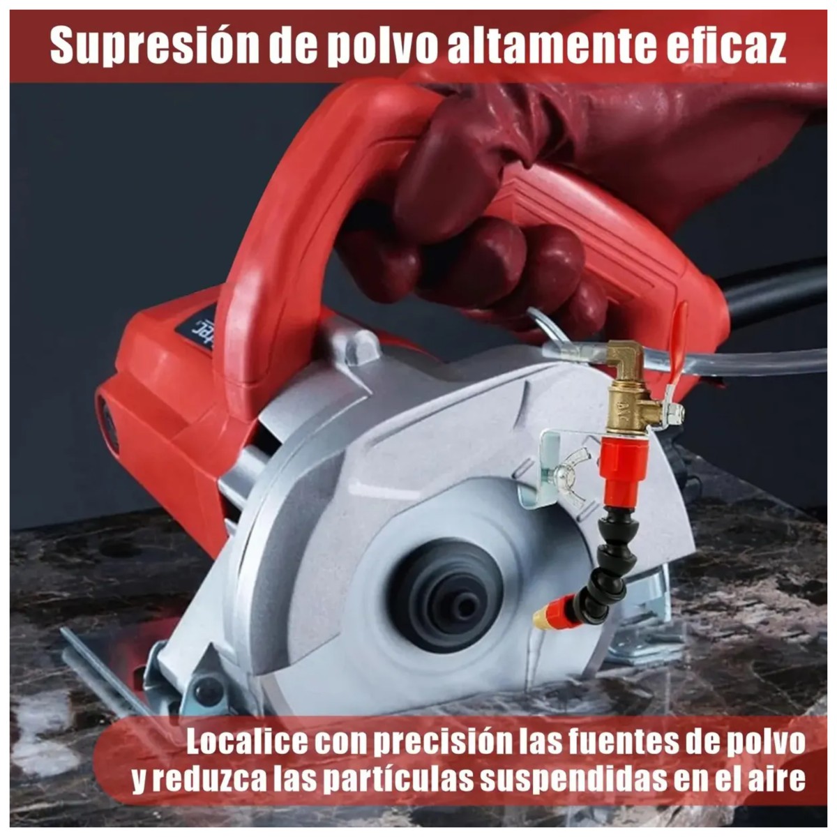 Boquilla Pulverizadora De Agua Removedora De Polvo Para Amoladora image number null