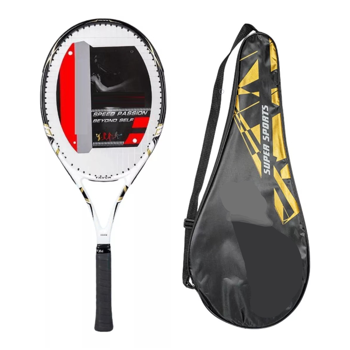 Raqueta Tenis Para Adulto Principiante De Carbono Compuesto image number null
