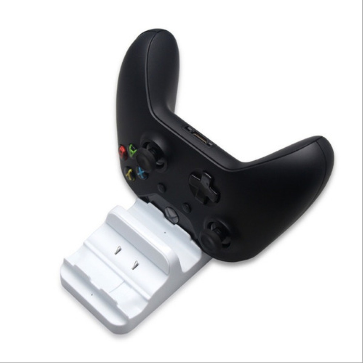 Carga Y Juega Base Cargadora Doble Para Controles Xbox Negro image number null