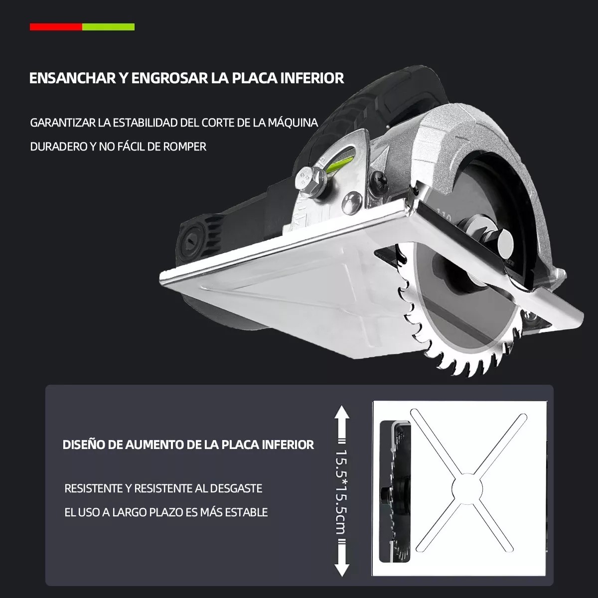Cortador De Madera El&eacute;ctrico Circular Para Azulejos, 2100 W image number null