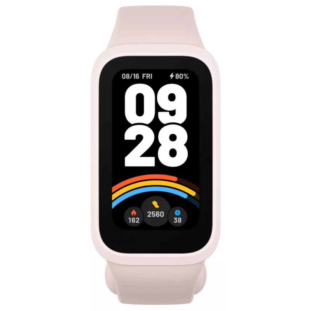 Xiaomi Smartband 9 Active Con Aud&iacute;fonos bluetooth Redmi Buds 6 Active, Rosa. image number null