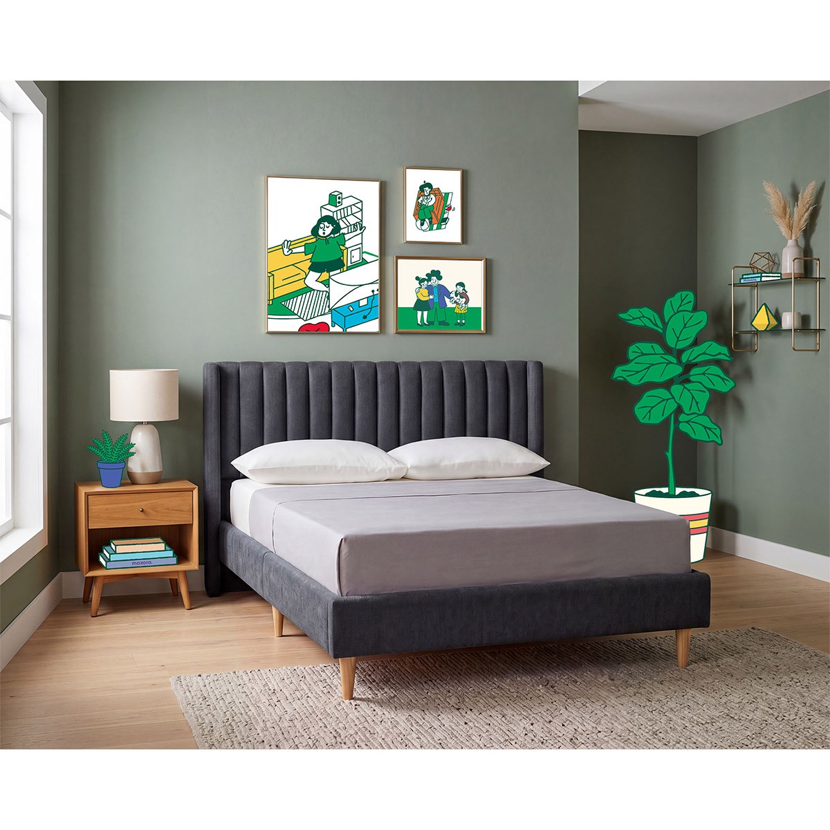 Base de Cama Makora Bruma Matrimonial color Oxford image number null