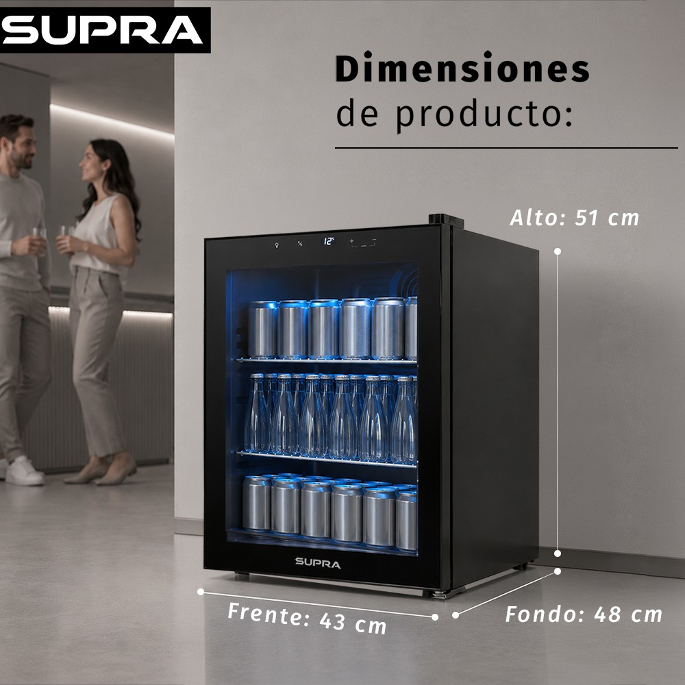 Enfriador de Bebidas Supra 46 Litros BERNA image number null