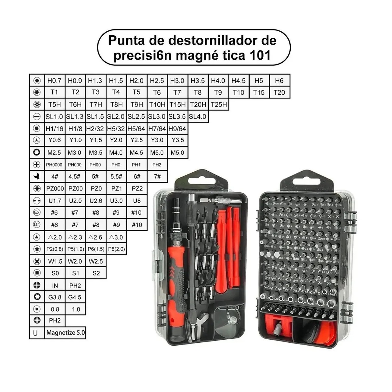 Juego De Herramientas Kit Destornillador image number null