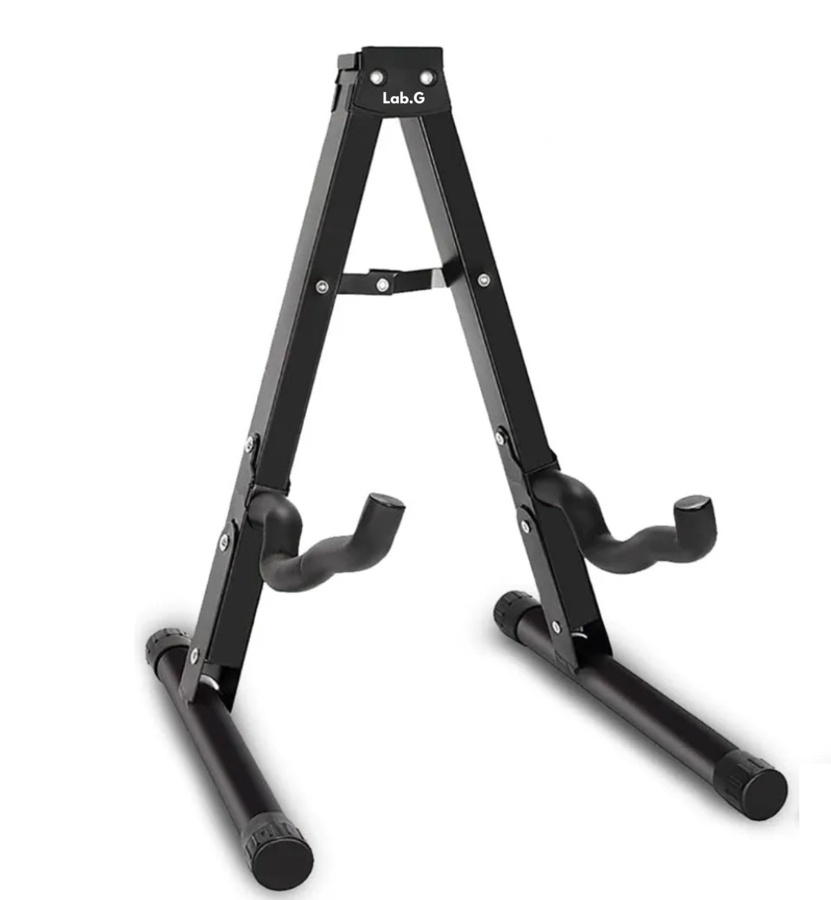 Soporte De Guitarra De Metal Plegable, Soporte De Base Negro image number null
