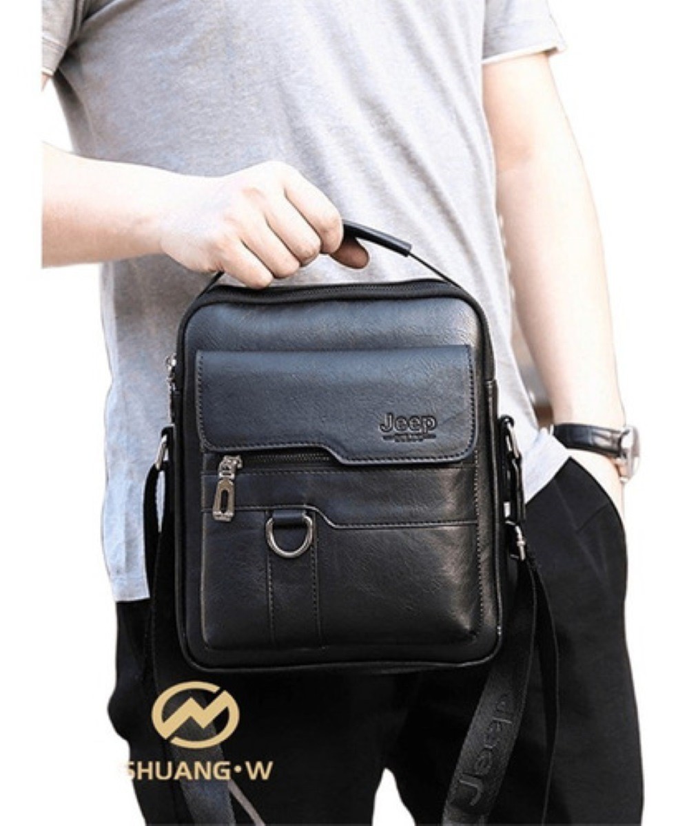 Maletin con Carteras Jeep 3 Piezas color Negro image number null