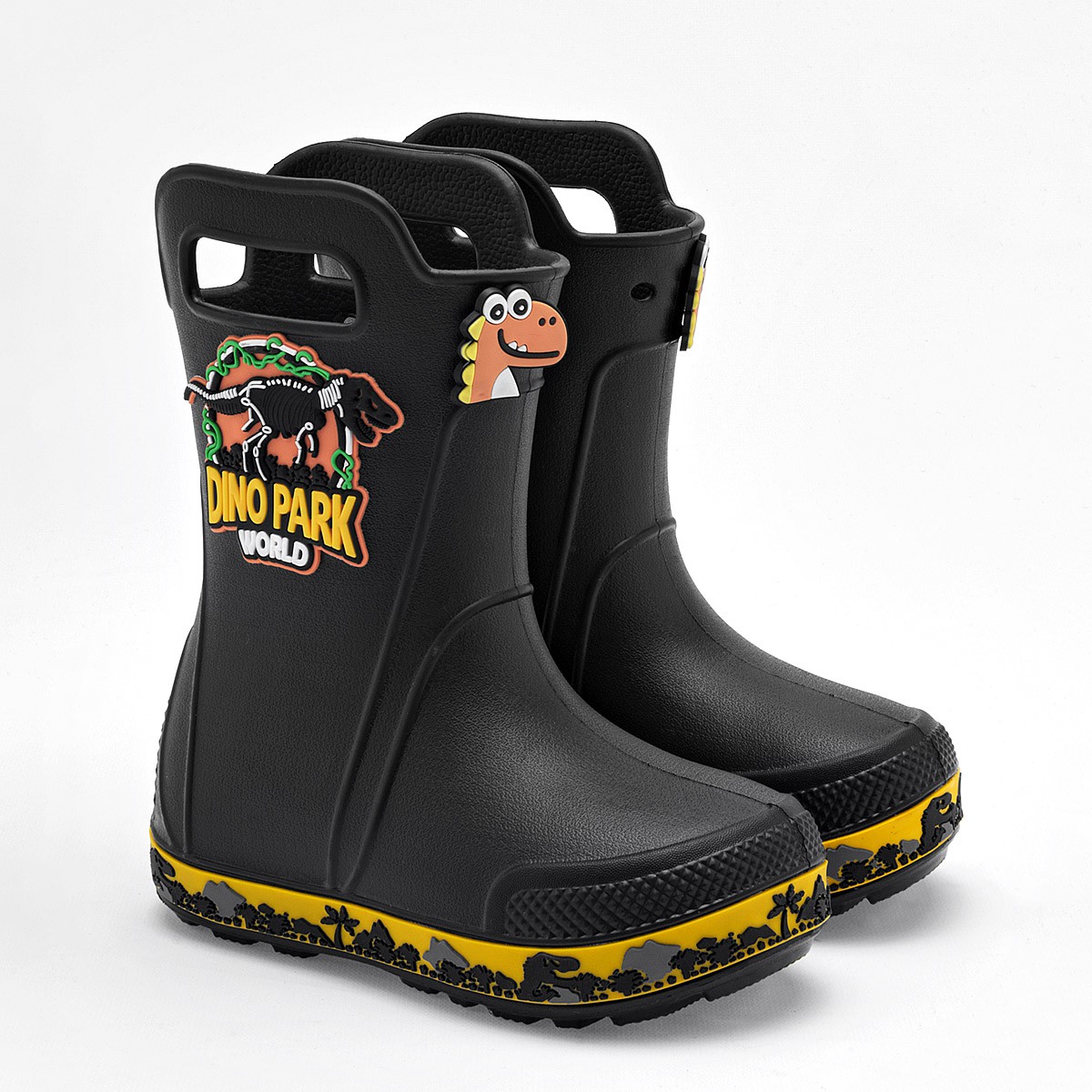 BOTA NI&Ntilde;O EVALIGHT DINOPARKW NEGRO image number null