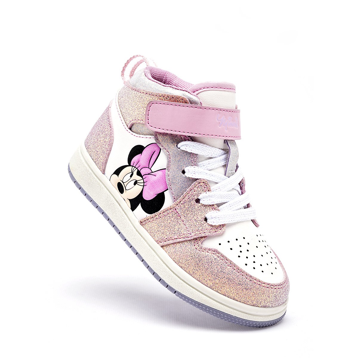 TENIS URBANO BOTA Y BOTIN Licencias Tropicana Ni&Ntilde;A DY923021S COLOR BLANCO ROSA image number null