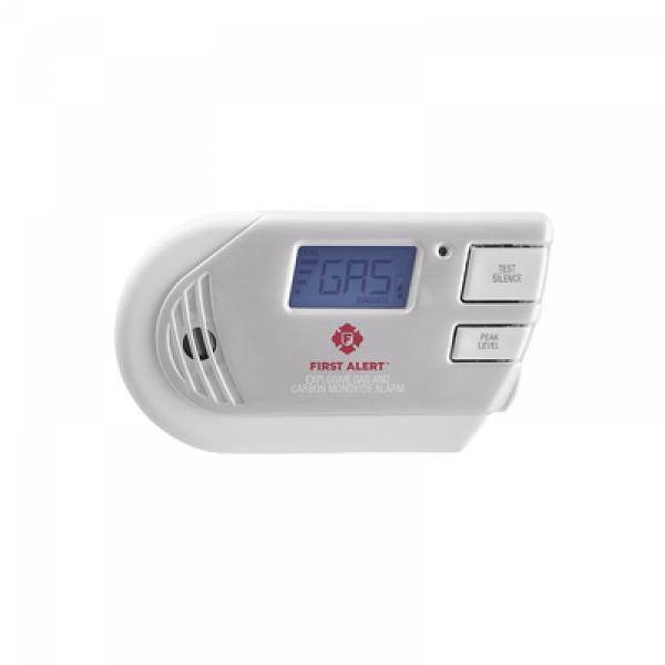 First Alert Detector Combo Gases Explosivos Metano Propano y Mon&oacute;xido de Carbono con Pantalla Digital image number null