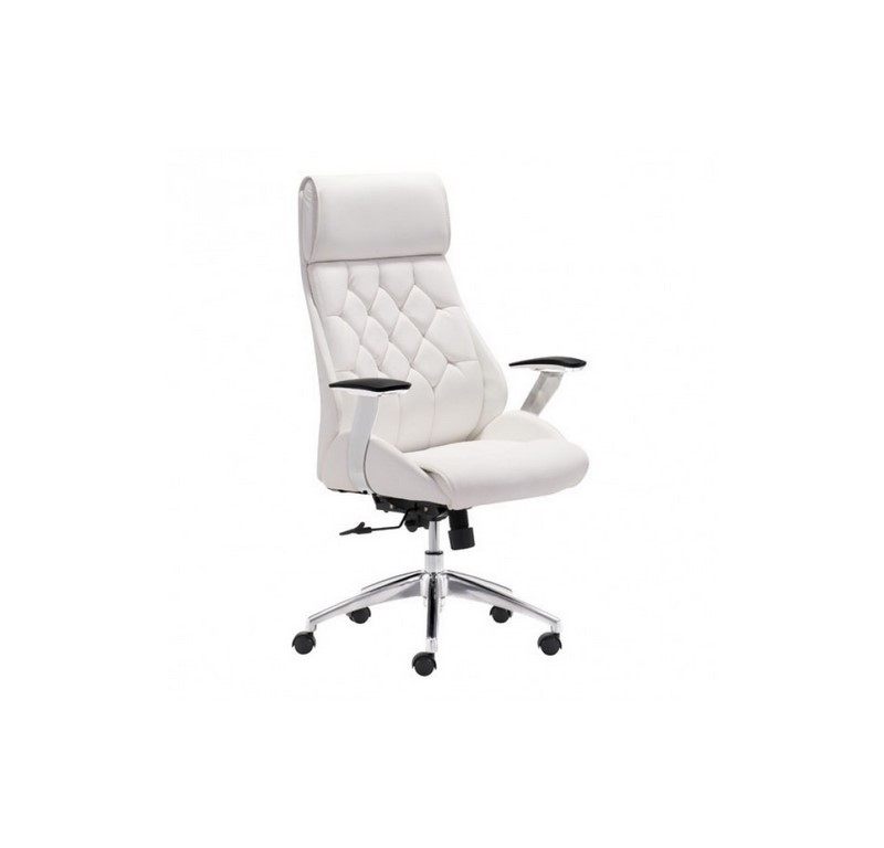 Silla De Oficina Boutique - Blanca - Kessa. image number null