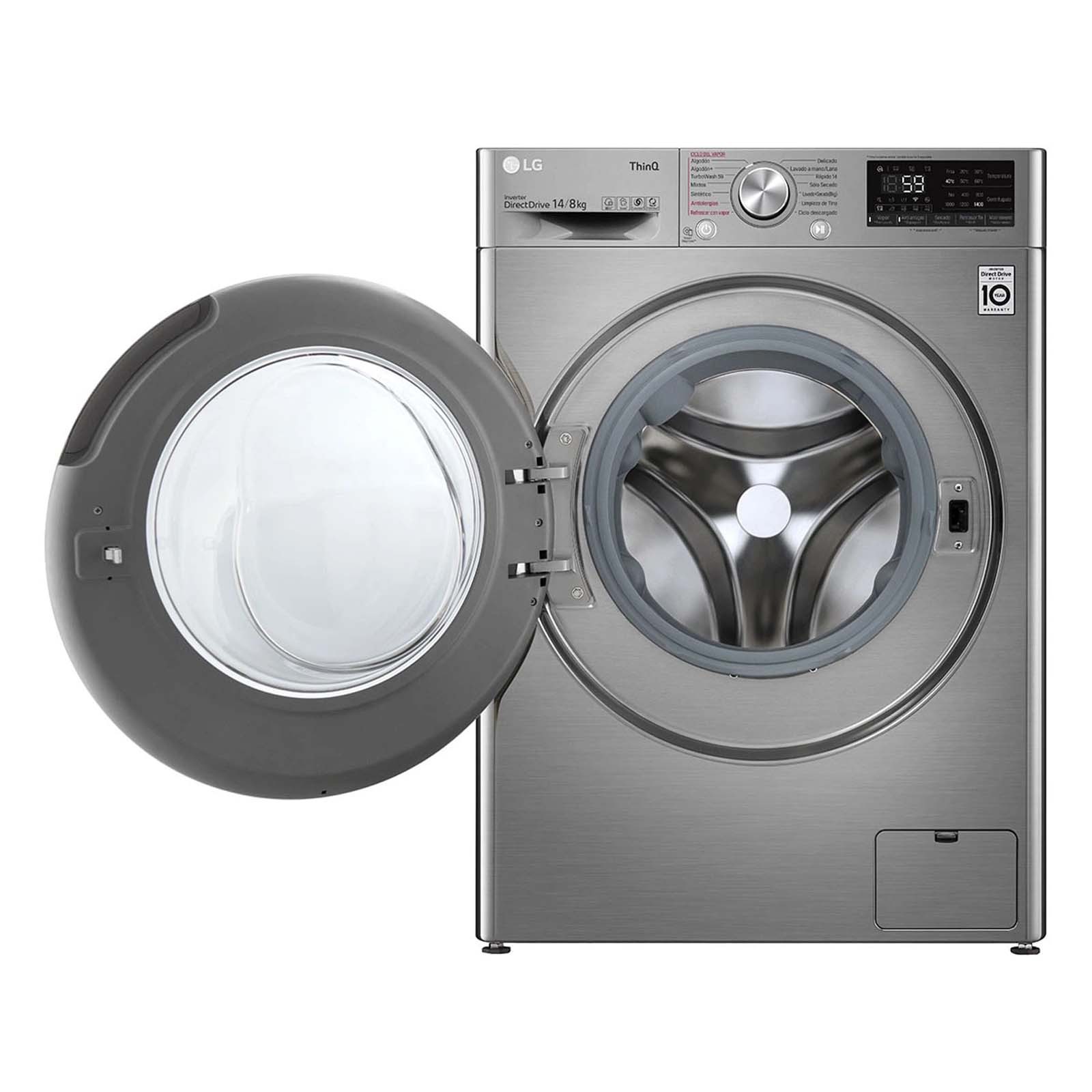 Lavasecadora LG 14/8 Kilos Carga Frontal WD14VV3S6C image number null