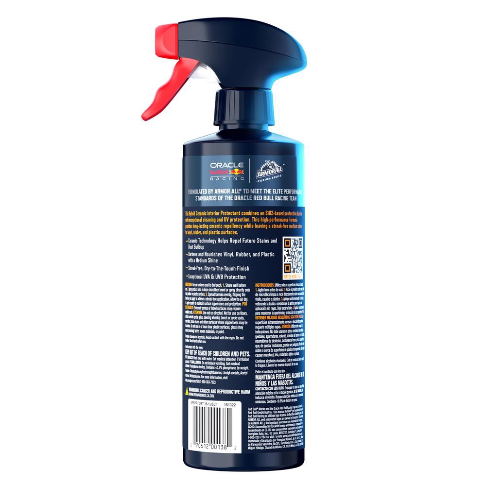 PROTECTOR CERAMICO HIBRIDO INTERIORES ARMOR ALL RED BULL image number null