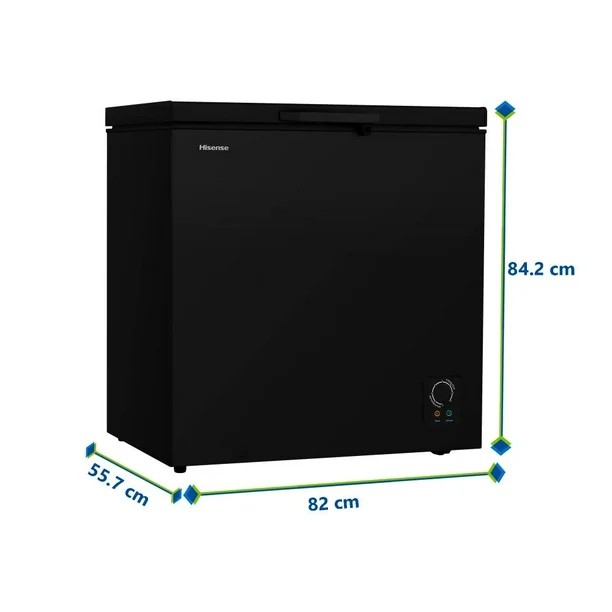 Congelador Horizontal Hisense 7 Pies FC70D6BBX 189 Litros image number null