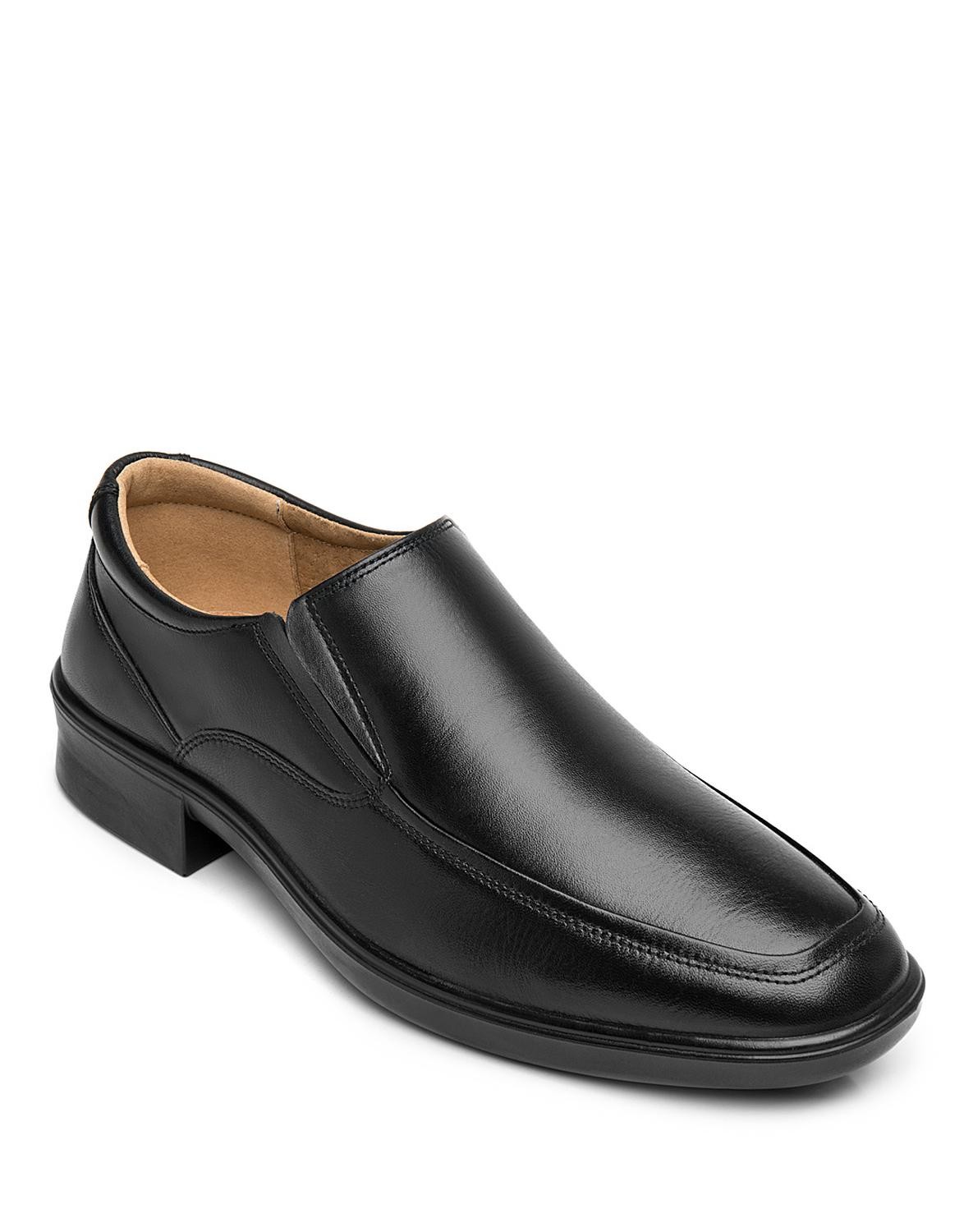 Zapato Hombre Mocasin Vestir Negro Piel Flexi 02504454 image number null