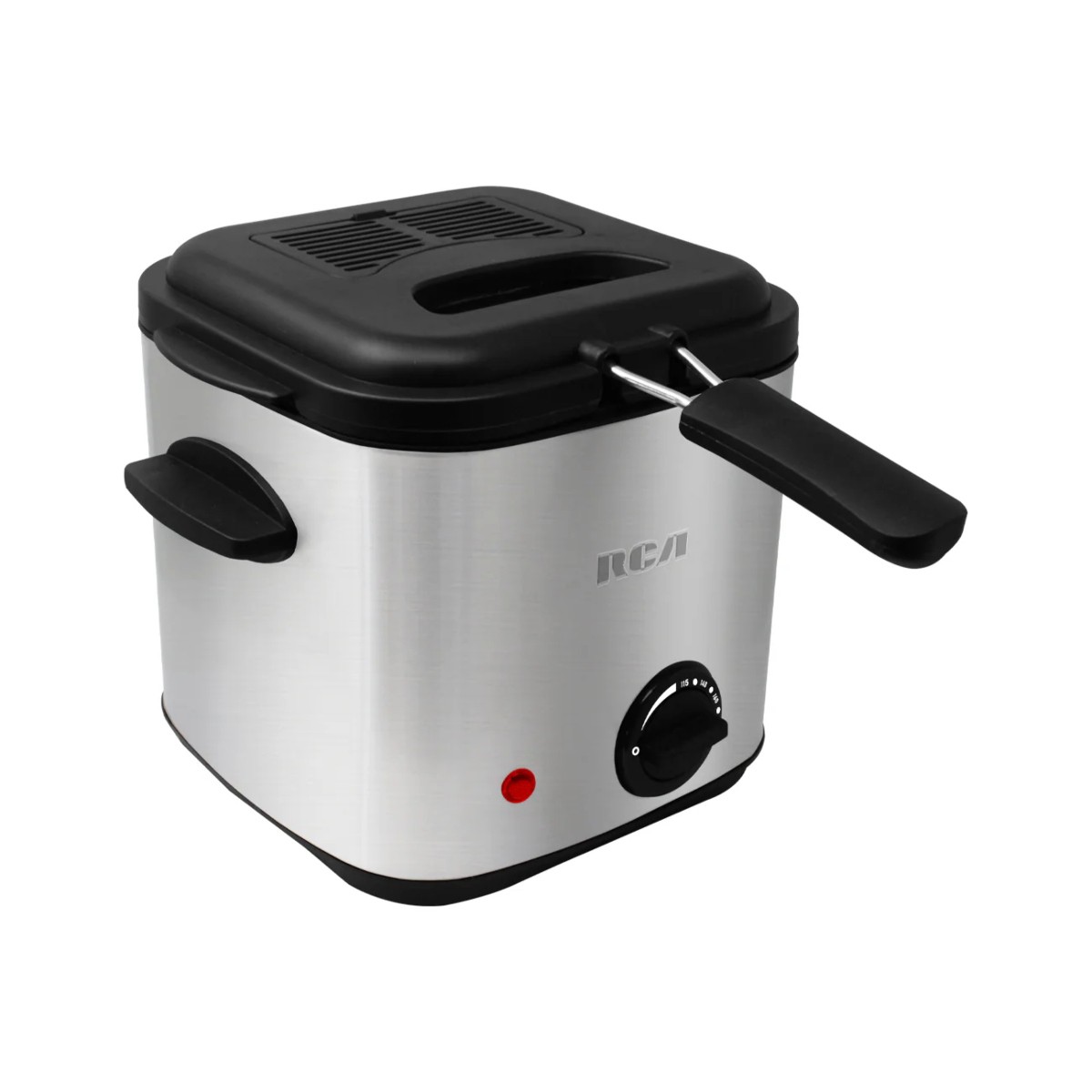Mini Freidora El&eacute;ctrica RCA RC-DF2 1,5 Lts Plata ALBY2 image number null