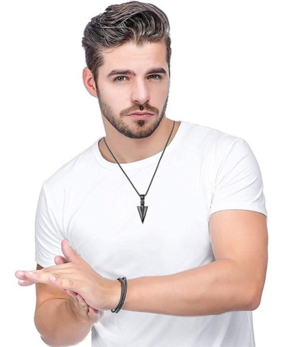 Collar Acero Inoxidable Cadena para Hombre image number null