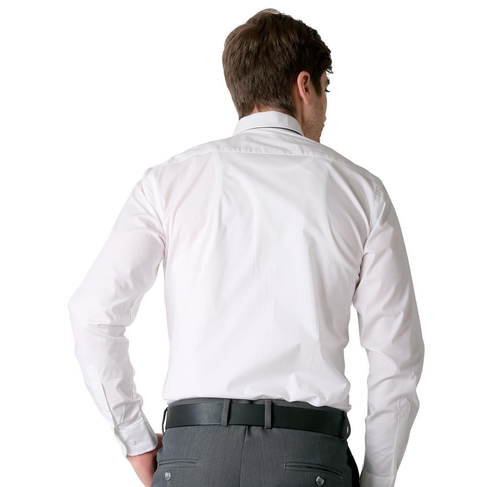 Camisa Hombre Vestir Slim Blanco Aristos 56104802 image number null