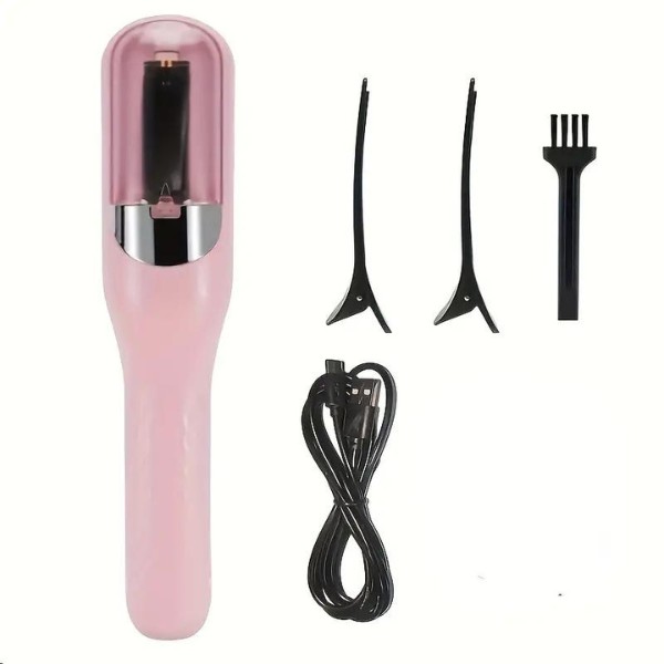 Maquina Recortadora de Puntas Abiertas Recargable, Removedor Autom&aacute;tico de Puntas Abiertas para Cabello image number null