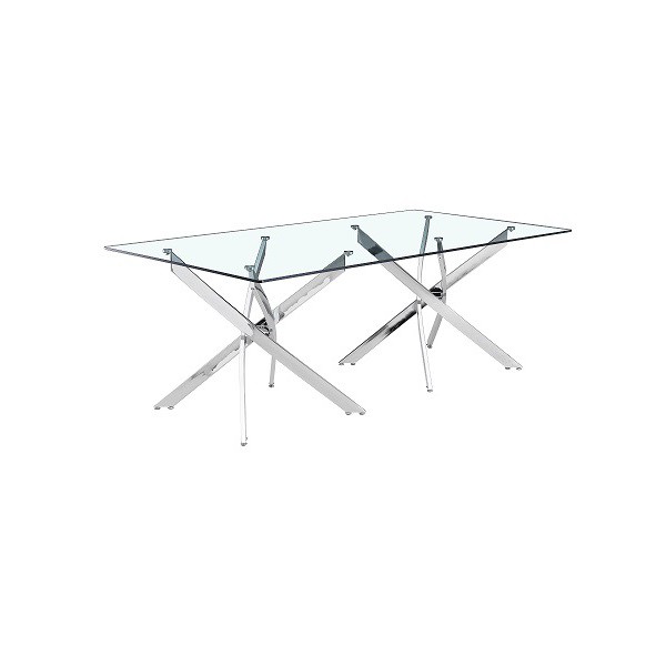 Mesa De Comedor 2 Loreta Np Plata - Kessa. image number null