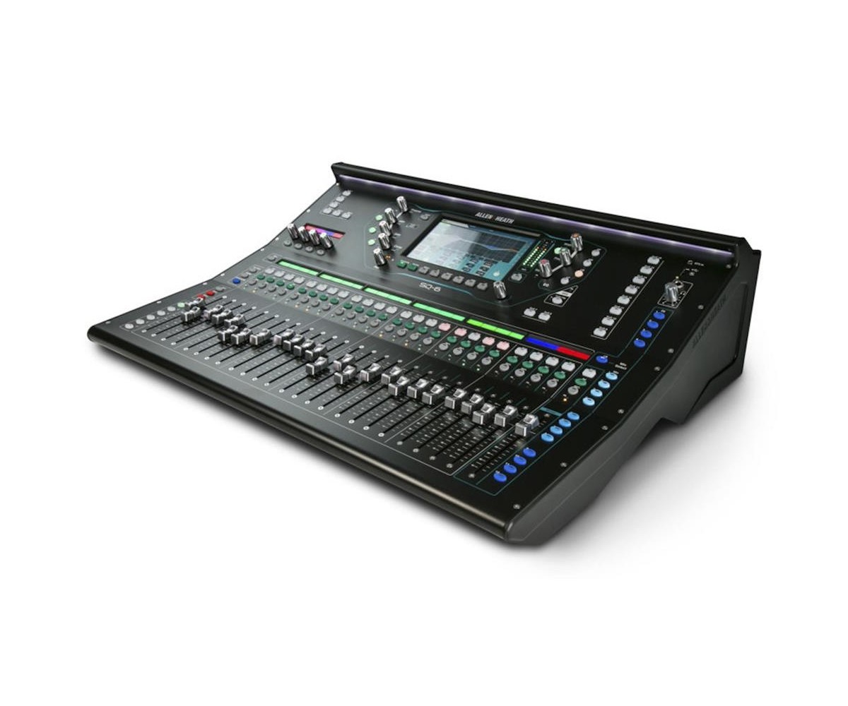 Mezcladora digital ALLEN & HEATH sq-6 pantalla touch 7" de 48 canales . image number null