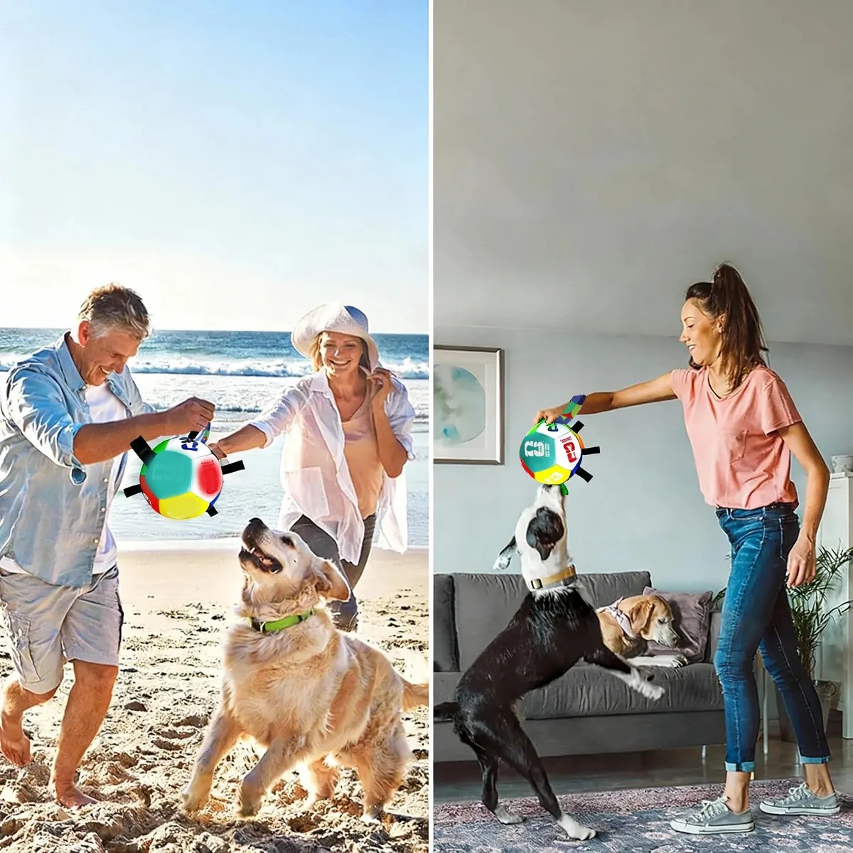 Pelota Interactiva Para Mascota Color Negro image number null