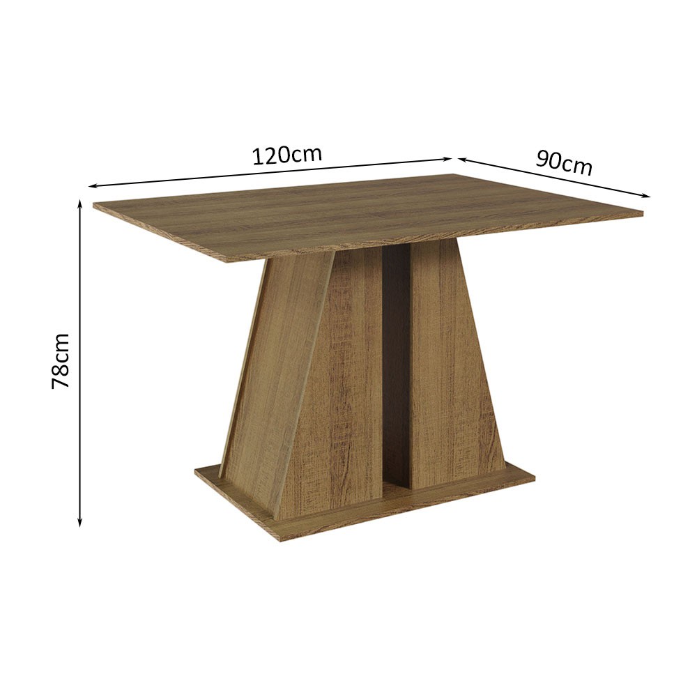 Juego de Comedor Mesa y 4 Sillas Madesa Sophie MB image number null