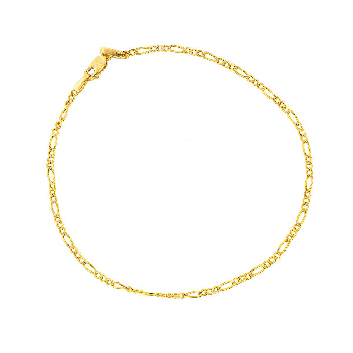 PULSO CARTIER 3X1 18.5 CM CALIBRE 2 MM ORO DORADO 10K HUECO PERICO image number null