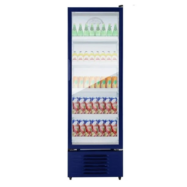 Refrigerador Comercial Hisense CVC494N3AWX 9 pies Puerta de Vidrio Azul-Negro ORTY ENTREGA SOLO VALIDA EN LA CDMX Y ZONA image number null