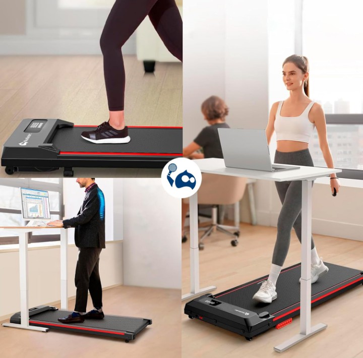 Caminadora walking pad bluelander electrica control remoto ajustable image number null