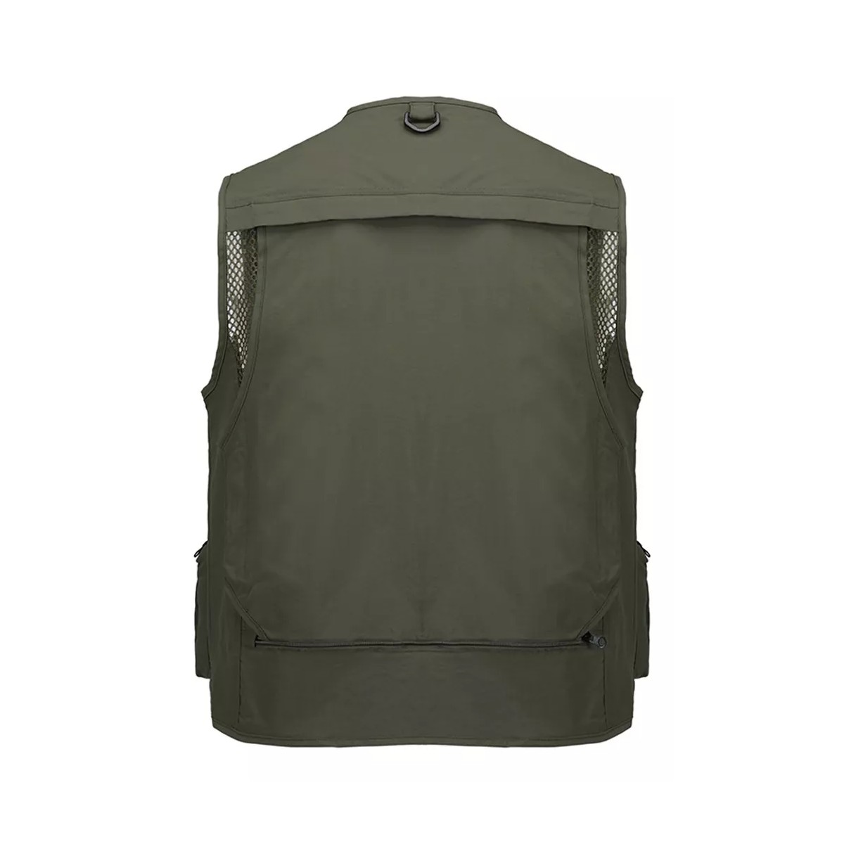 Chaleco De Fotograf&iacute;a De Pesca Verano Multibolsillos Secado Army Green M image number null