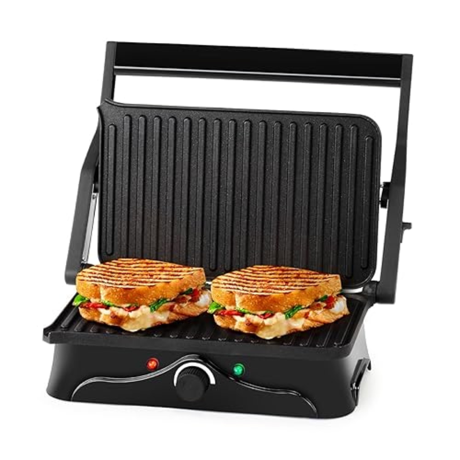 Parrilla Panini Dominion Grill Acero Inoxidable Multifuncional image number null