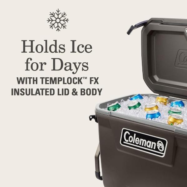 Hielera Convoy 65 QT Duradero y Robusto Coleman image number null