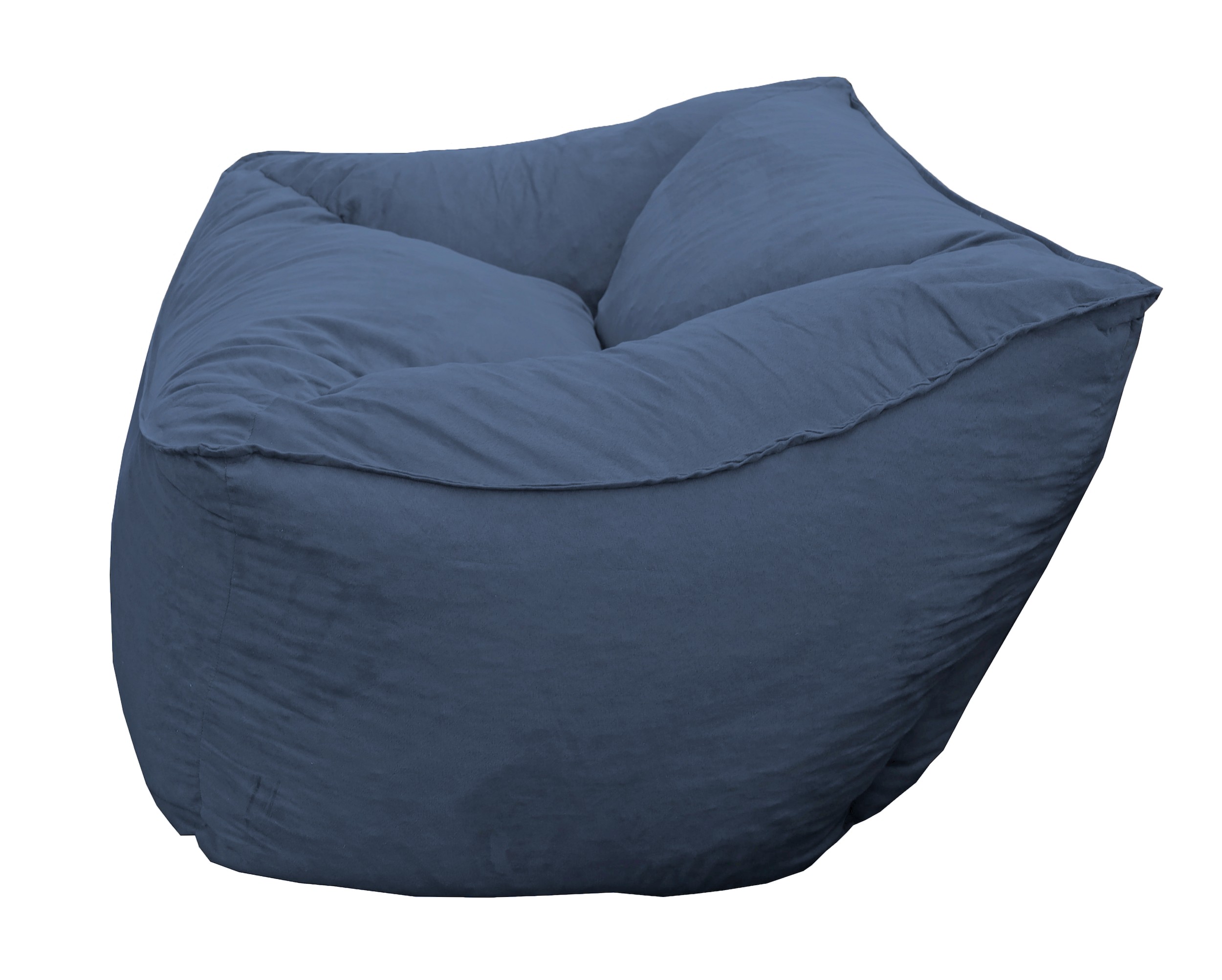 Sillon Puff El Bazar Store Azul Marino, Sillon Ocasional. image number null