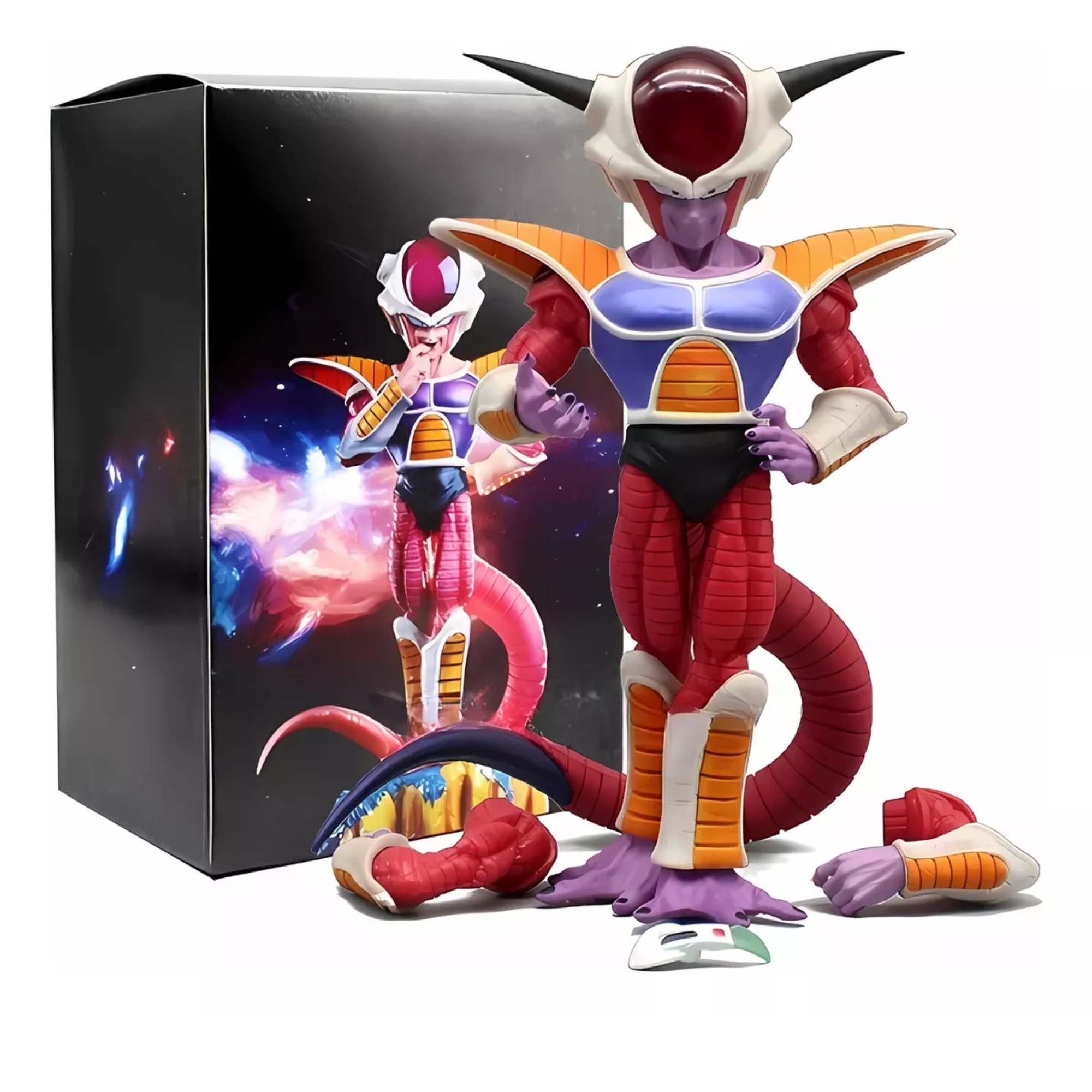 Figura Freezer Primera Forma Armadura 20cm Dragon Ball Z Juguete Coleccionable Freezer image number null