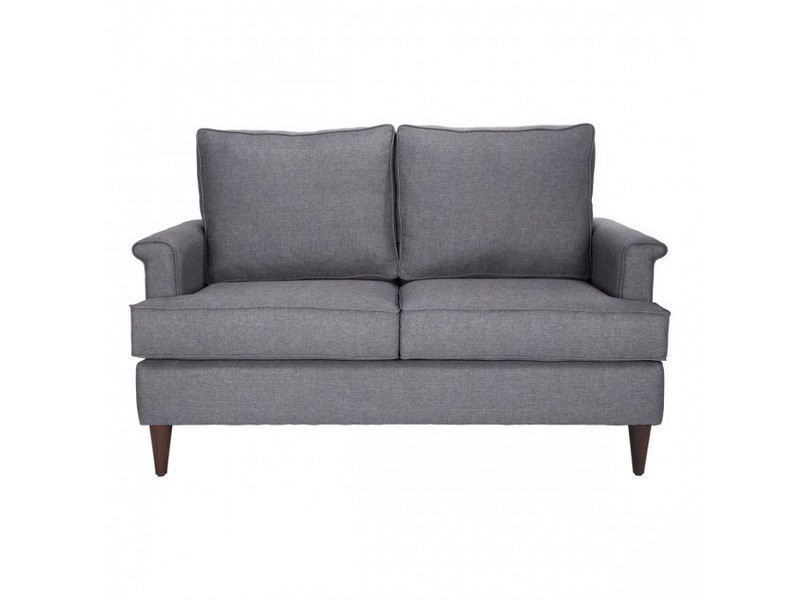 Love Seat Modelo Campbell Gris - Kessa. image number null