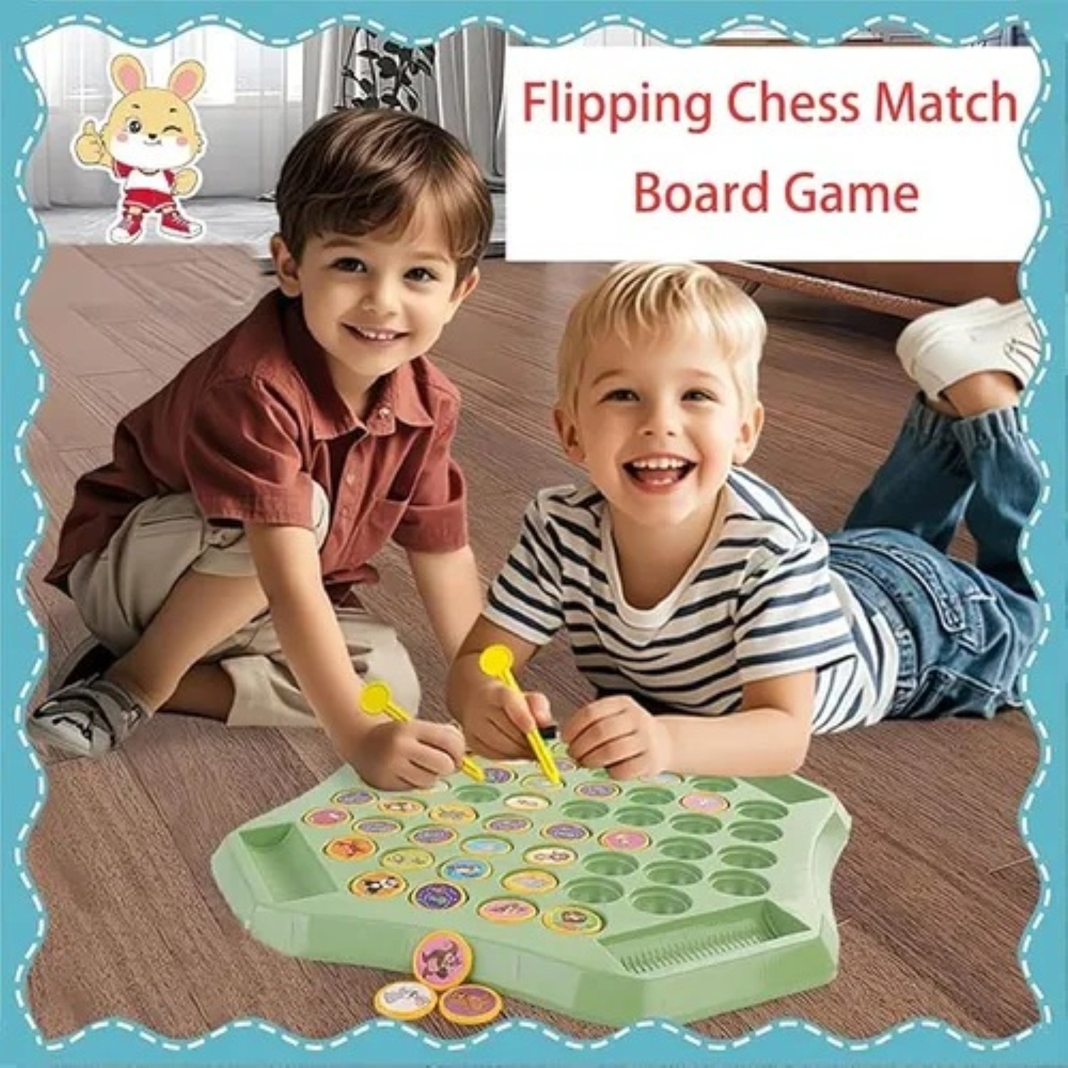 Juegos De Mesa Ni&ntilde;os Encuentra El Mismo Patr&oacute;n-animal+fruta Verde image number null
