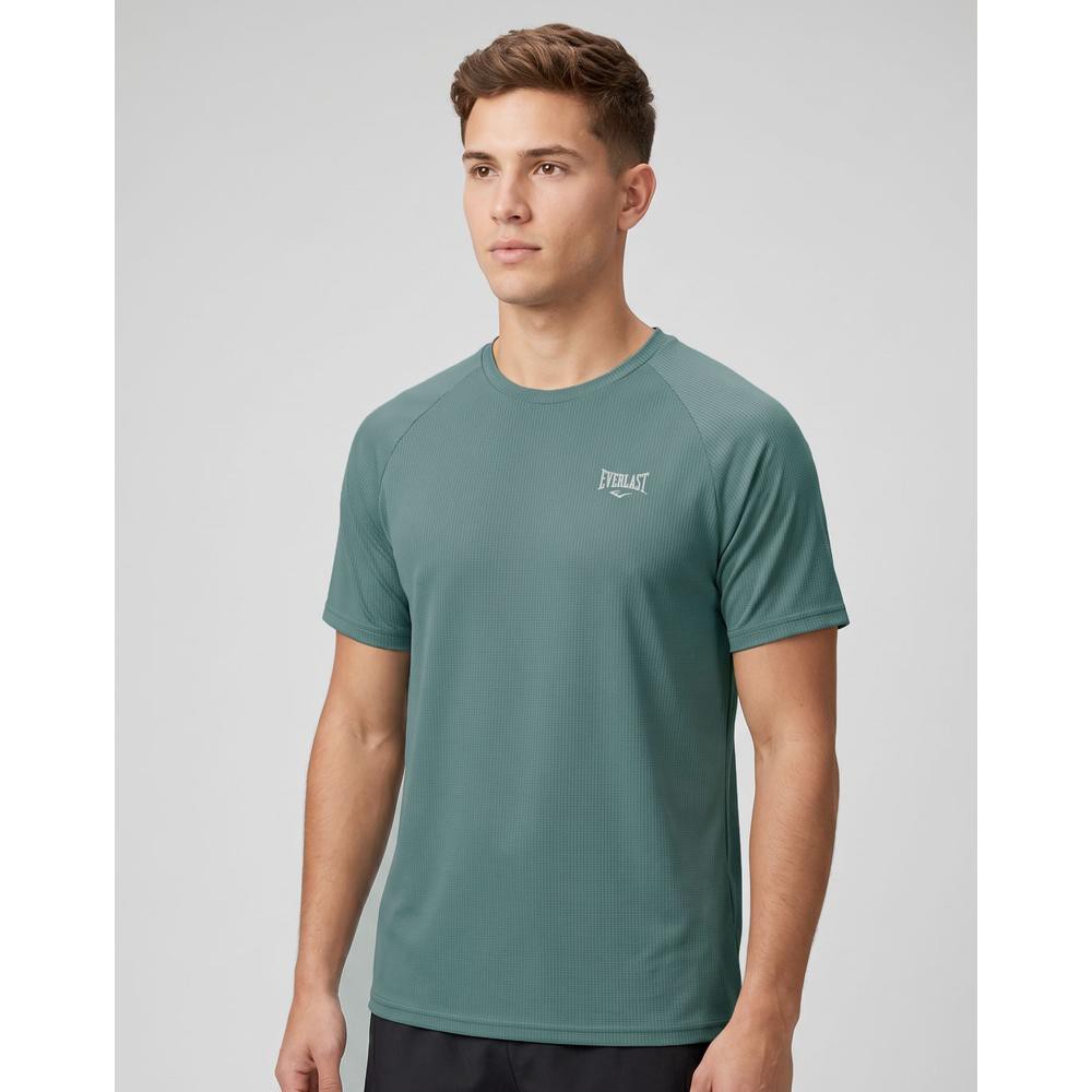 Playera Hombre Deportivo Camiseta Verde Everlast 50305813 image number null