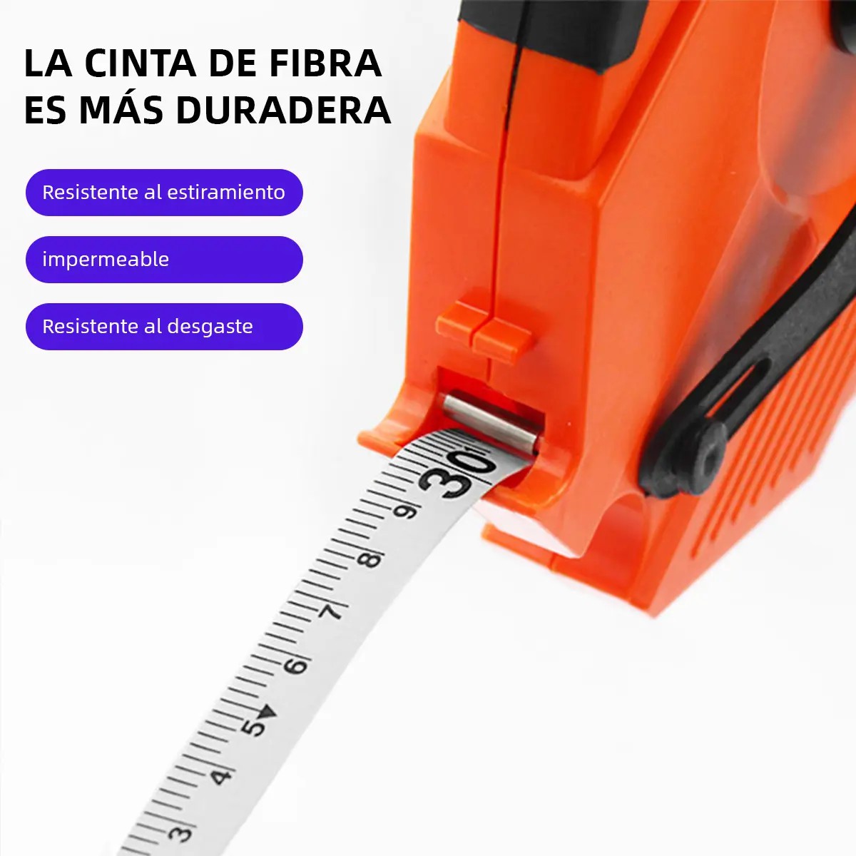 Cinta Metrica De Fibra De Vidrio 50 Metros image number null