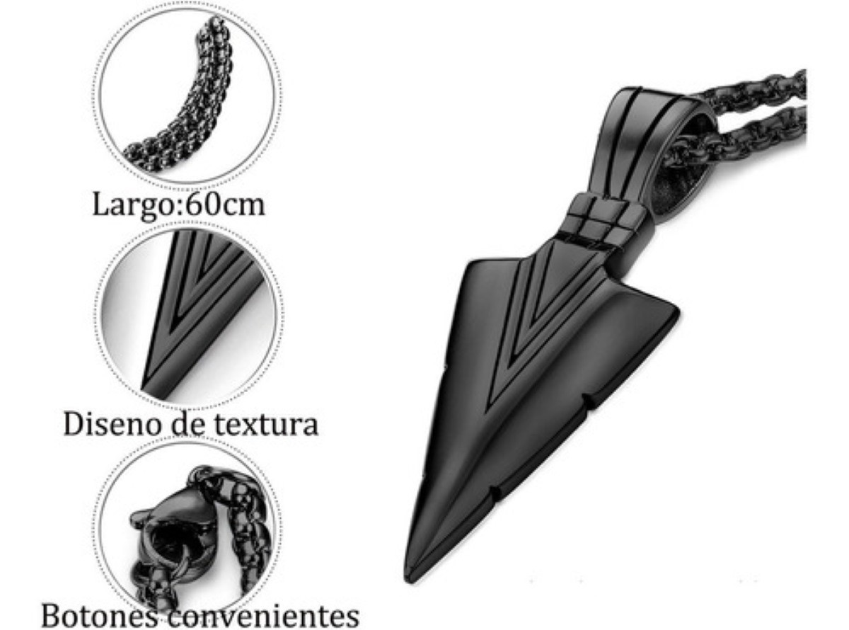 Collar Acero Inoxidable Cadena para Hombre image number null
