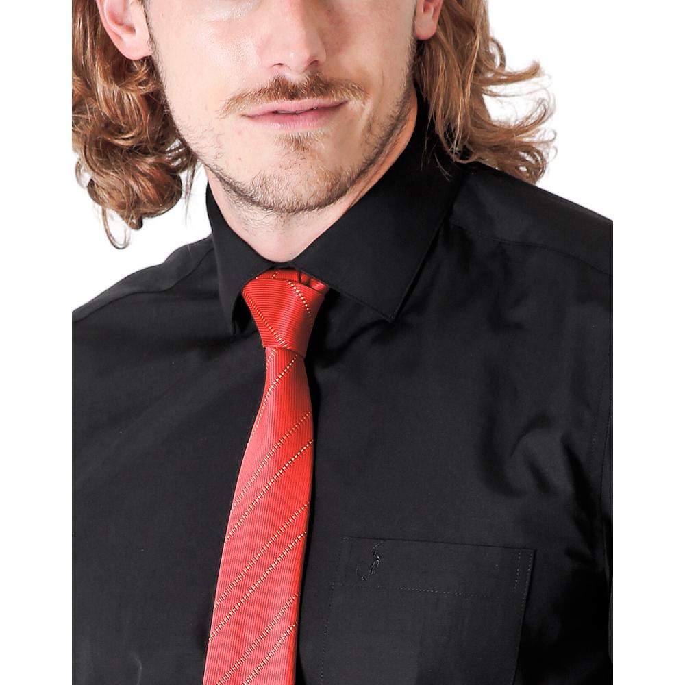 Camisa Hombre Vestir Negro Long Beach Polo Club 75103302 image number null