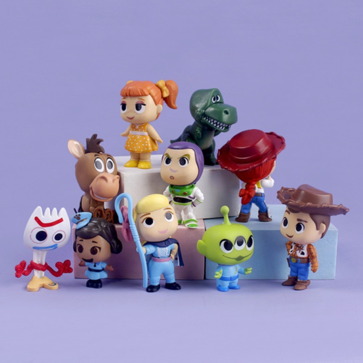 Figuras De Colecci&oacute;n Modelos De Toy Story De Juguete 10 pzs multicolor image number null