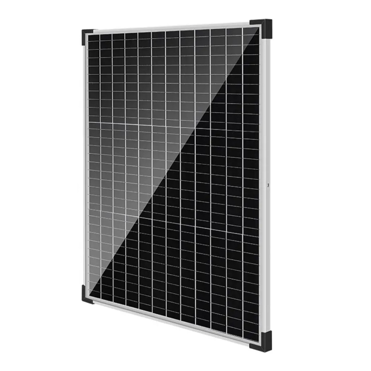 Panel Solar Monocristalino Con Controlador 50w 12v image number null