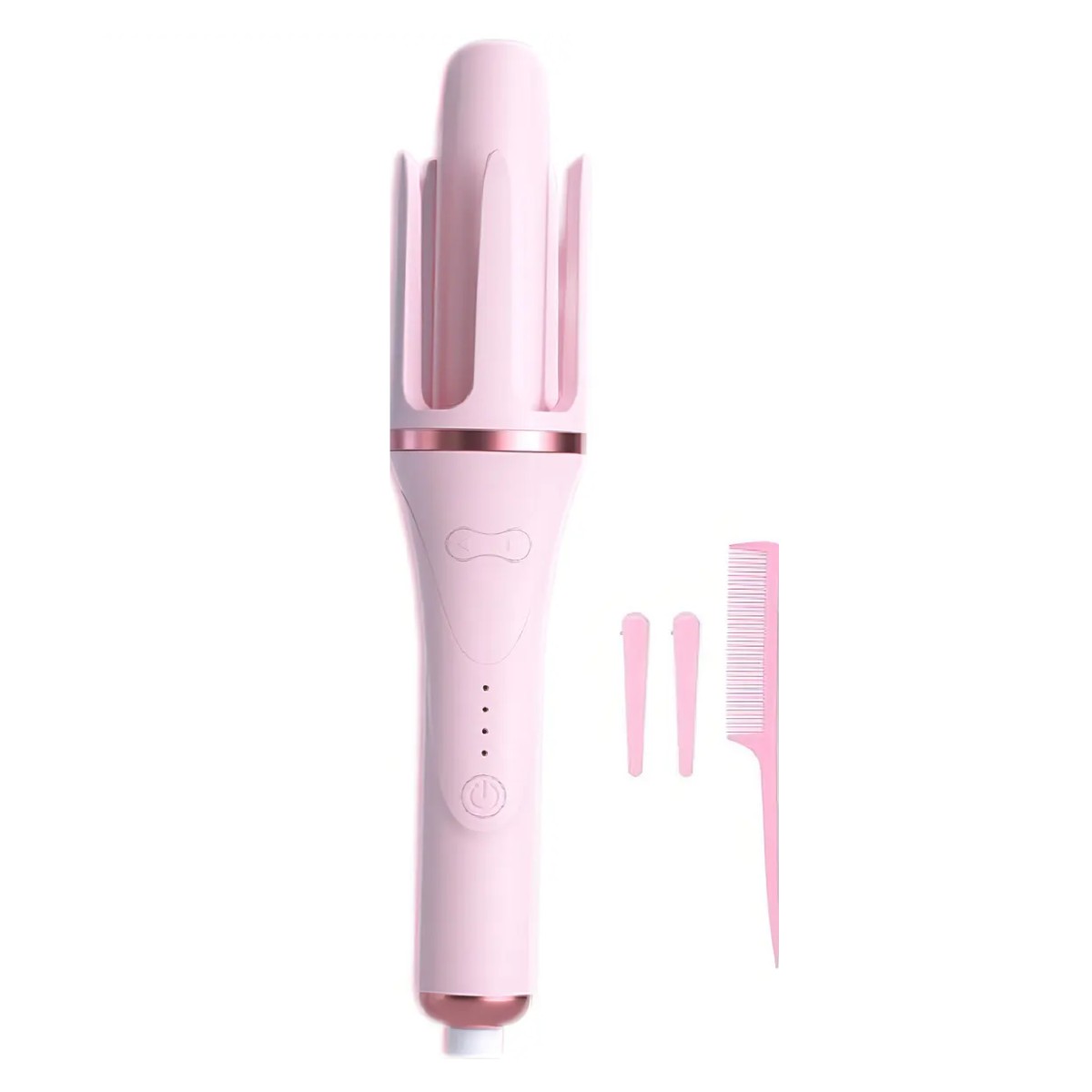 Rizadora Autom&aacute;tica con Cer&aacute;mica para Estilizar Cabello, 28 mm, Rosa image number null