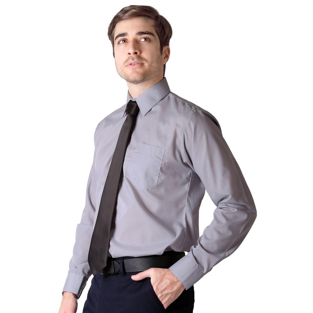 Camisa Hombre Vestir Regular Gris Lavin 54104605 image number null