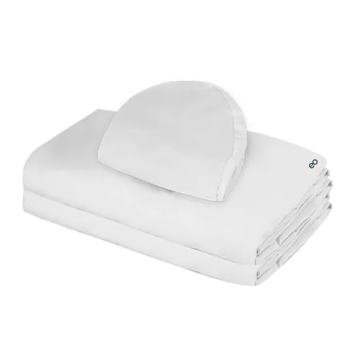 Kit Spa 3 Pzas S&aacute;banas Para Cama De Masaje Blanco image number null