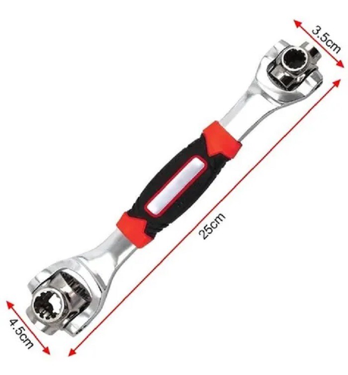 Llave 48 En 1 Con Cabezal Giratorio 360 Grados De Reparaci&oacute;n image number null