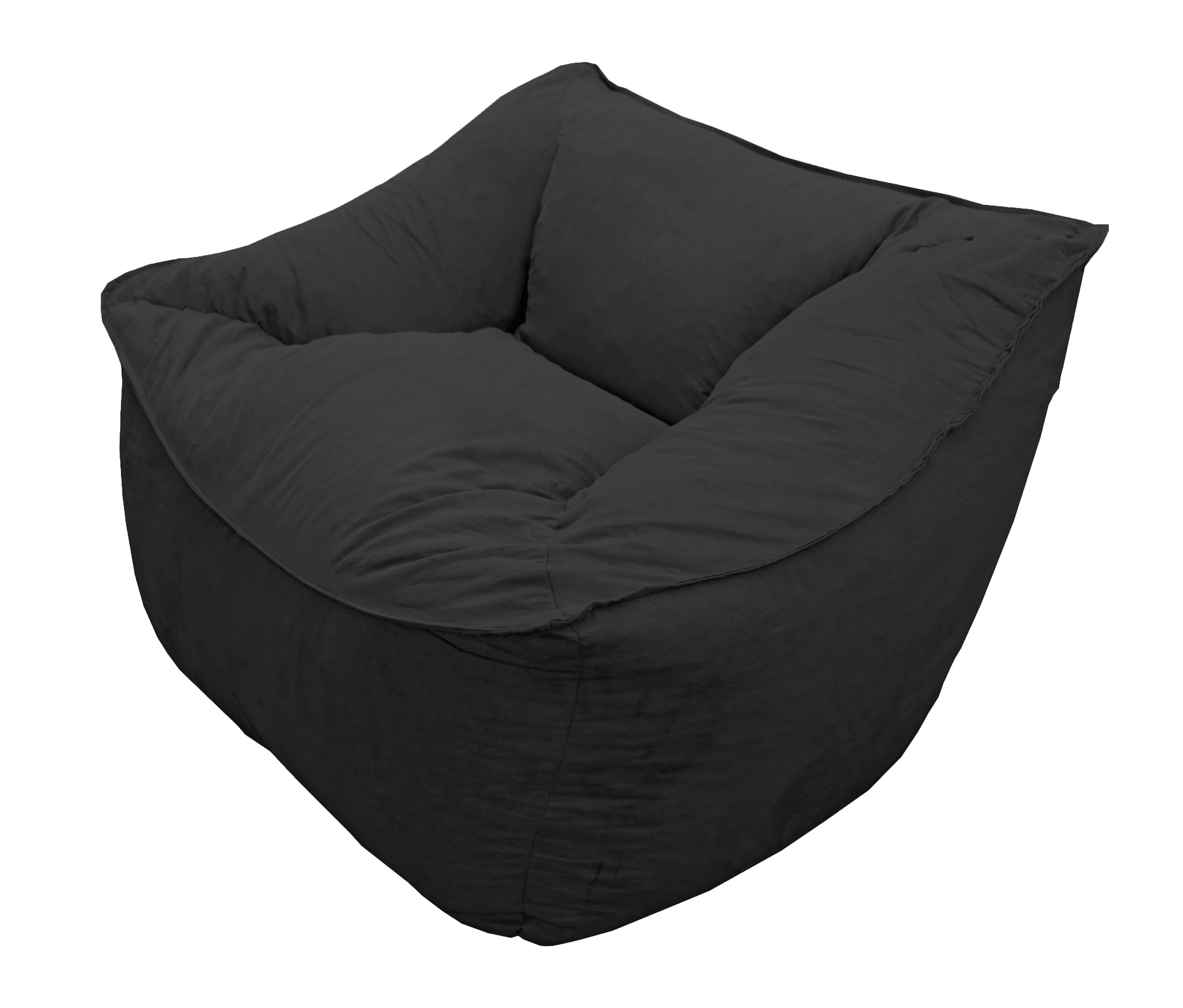 Sillon Puff El Bazar Store Negro, Sillon Ocasional. image number null